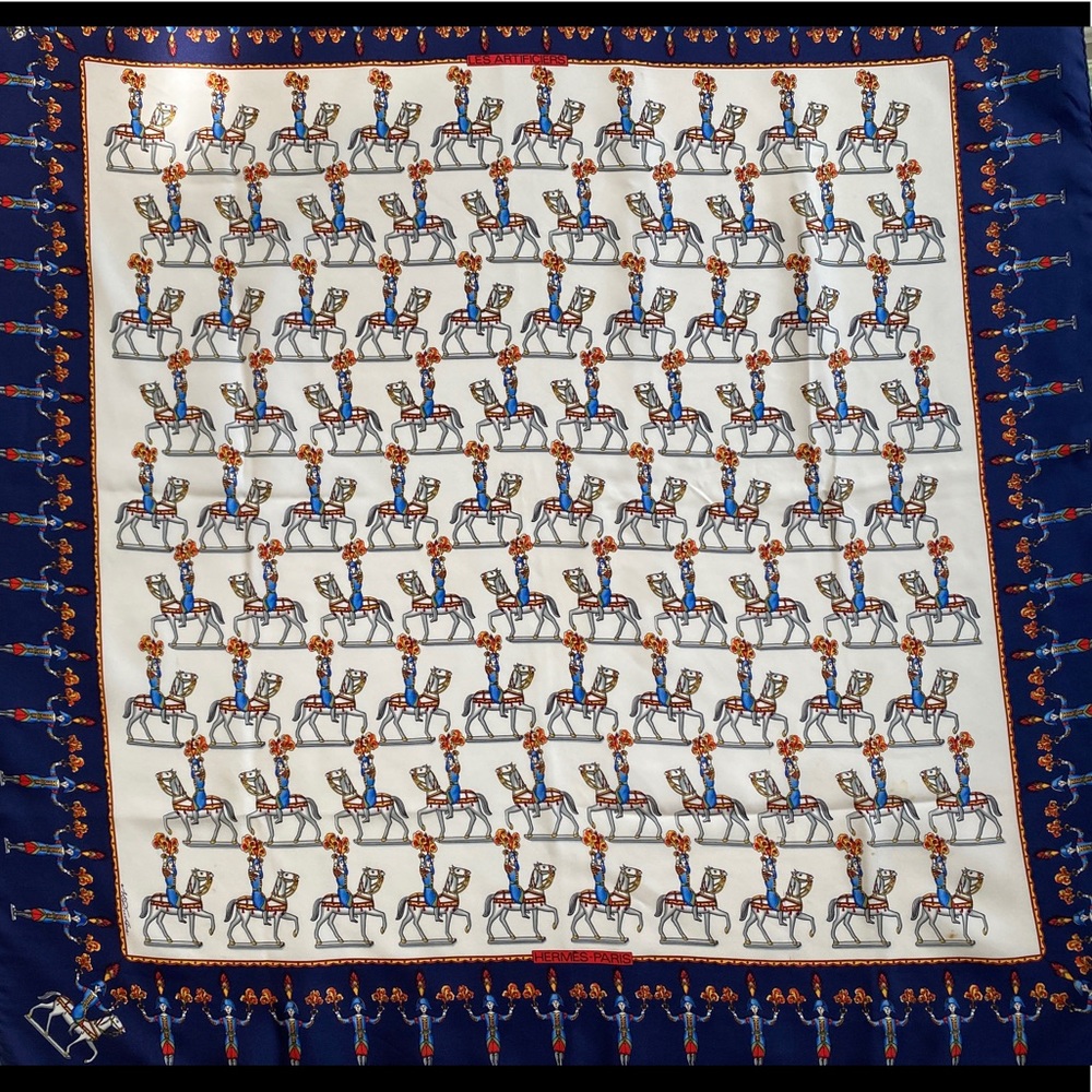 Hermes scarf vintage
